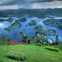 deepest lake in uganda